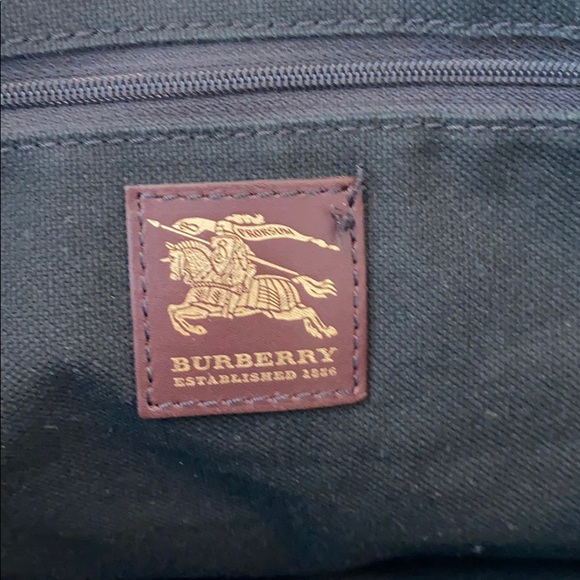 Burberry Haymarket Tote - Picture 7 of 8